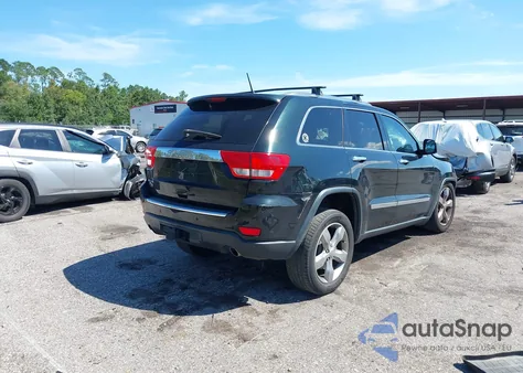 2013 Jeep Grand Cherokee Overland z USA, uszkodzony, nr VIN 1C4RJFCT8DC525390